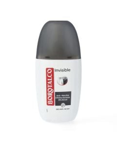 Vapo antiperspirant, Invisible, Borotalco, plastic, 75 ml, white and black, 1 piece