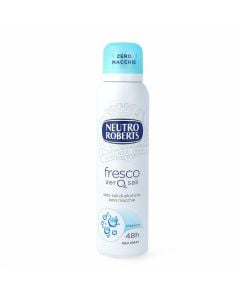 Antiperspirant spray, Classic Fresh, Neutro Roberts, plastic and metal, 150 ml, white and blue, 1 piece