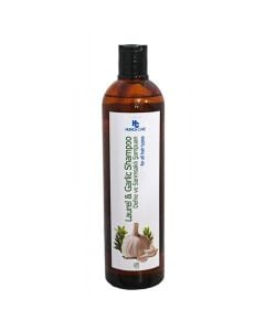 Garlic shampoo, Hunca Care, plastic, 675 ml, brown, 1 piece