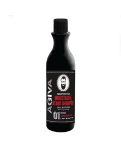 Shampoo for mustache and beard, Agiva, plastic, 180 ml, black, 1 piece