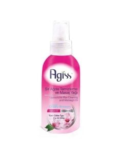 Spray oil after wax, Agiss, plastic, 150 ml, pink, 1 piece