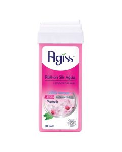 Depilatory roll-on wax, Agiss, plastic and wax, 100 ml, pink, 1 piece