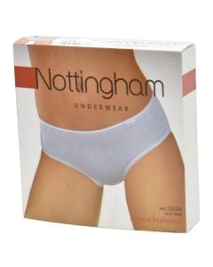Slip Maxi Gilda women's briefs, Nottingham, cotton and elastane, XXL/6, white, 1 piece