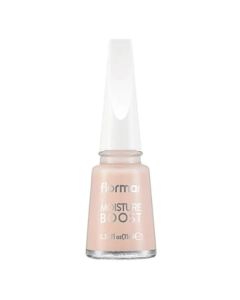 Moisturizing nail polish, Flormar, glass and plastic, 11 ml, pink, 1 piece