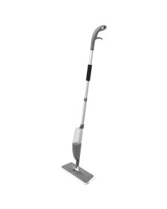 Floor cleaning mop, with spraying system, polypropylene and steel, 80x15x5 cm, gray, 1 piece