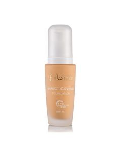 Makeup foundation 113 Medium, glass and plastic, 30 ml, beige, 1 piece