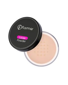 Face powder 001 Pale Sand, Flormar, plastic, 0.06 g, beige, 1 piece