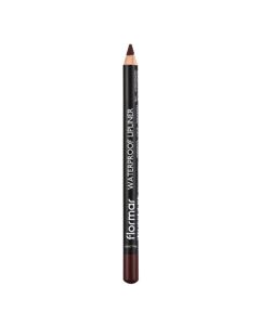 Lip liner 244 Chocolate, Flormar, plastic and wood, 11.4 g, brown, 1 piece