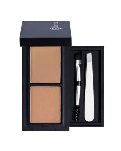 Eyebrow shadow set 20 Light, Flormar, plastic, 45 g, black, 1 piece