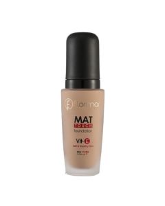 Makeup foundation M303 Medium Cream Beige, Flormar, glass and plastic, 30 ml, beige, 1 piece