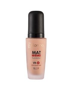 Makeup foundation M313 Medium Beige, Flormar, glass and plastic, 30 ml, beige, 1 piece