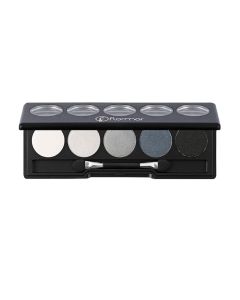 Eye shadow set Palette 005 Black Dust, Flormar, plastic, 9 g, black, 1 piece