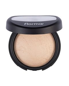 Illuminator 02 Midnight Star powder, Flormar, plastic, 9 g, cream, 1 piece