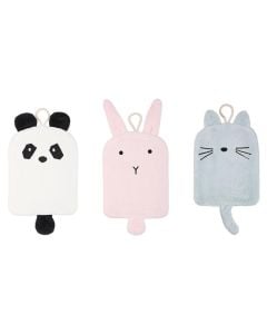 Hand towel, Miniso, 20% nylon and 80% polyester, 21x15 cm, mix, 1 piece