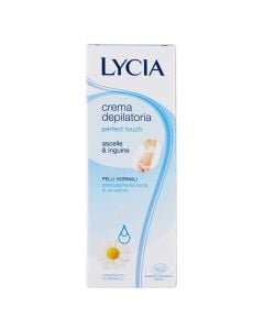 Depilatory cream for the body, Lycia, plastic, 100 ml, blue, 1 piece
