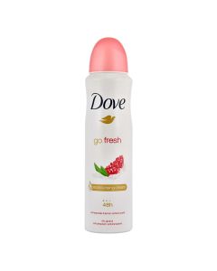 Deodorant spray for women Go Fresh, Dove, plastic and metal, 150 ml, white and pink, 1 piece