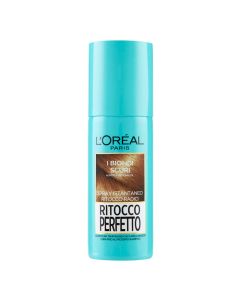 Temporary hair dye spray, dark blonde, L'Oreal, plastic and metal, 75 ml, turquoise, 1 piece