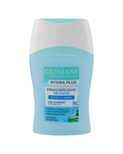Eye and lip makeup cleansing water, Clinians, plastic, 150 ml, turquoise, 1 piece