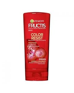 Hair conditioner for dyed hair Fructis, Garnier, plastic, 200 ml, red, 1 piece