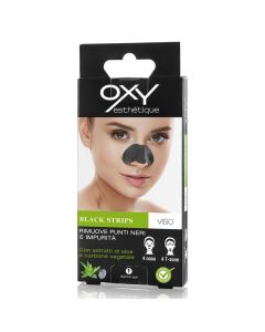 Blackhead cleaning strips, Nivea, fiber, 13x6.8x1.3 cm, black, 8 pieces