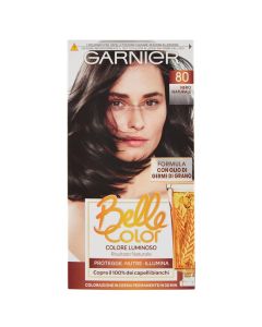 Black 080 hair dye, Belle Color, Garnier, plastic, 140 ml, yellow, 1 piece