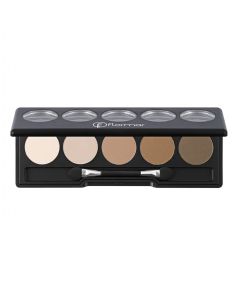 Matte eye shadow palette 007 Nude Dudes, Flormar, plastic, 9 g, beige, 1 piece