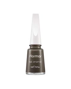 Nail enamel, 428 Hot Chocolate, Flormar, glass and plastic, 11 ml, brown, 1 piece