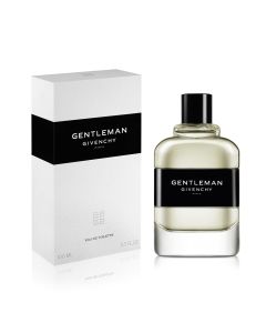 Eau de toilette (EDT) for men, Gentleman, Givenchy, glass, 100 ml, white, black and transparent, 1 piece