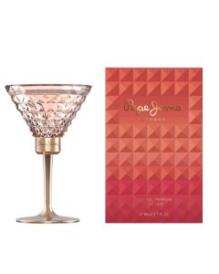 Eau de parfum (EDP) for women, For Her, Pepe Jeans, glass and metal, 30 ml, red, 1 piece