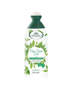 Anti-Dandruff shampoo, L'Angelica, plastic, 250 ml, white and green, 1 piece