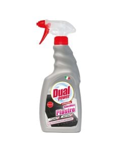 Spray cleaning detergent for stove plates, Dual Power, plastic, 500 ml, gray, 1 piece