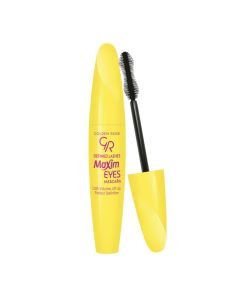 Defined lashes mascara, Maxim Eyes, Golden Rose, plastic, 9.3 ml, yellow, 1 piece