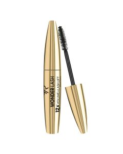 Volumizing eyelashes mascara, Wonder Lash, Golden Rose, plastic, 9.3 ml, gold, 1 piece