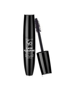 Volumizing eyelashes mascara, Lash Plumping, Golden Rose, plastic, 9.3 ml, black, 1 piece