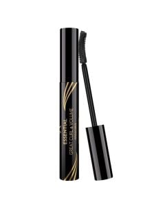 Rimel për volumizimin e qerpikëve, Curl&Volume, Essential, Golden Rose, plastikë, 9.3 ml, e zezë dhe gold, 1 copë