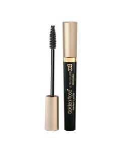 2 in 1 volumizing and lengthening eyelashes mascara, Super Volume&Lengthening, Perfect Lashes, Golden Rose, plastic, 9.3 ml, black and beige, 1 piece