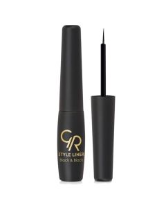 Dipliner, Style Liner, Golden Rose, plastic, 8.5 ml, black, 1 piece