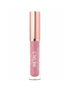 Shkëlqyes për buzët, 52 Pink Topaz, Metals Matte Metallic, Golden Rose, plastikë, 4.5 ml, rozë, 1 copë