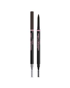 Eyebrow micropencil, 04, Brow Micropencil, 24 Ore, Deborah, plastic, 8 g, dark brown, 1 piece