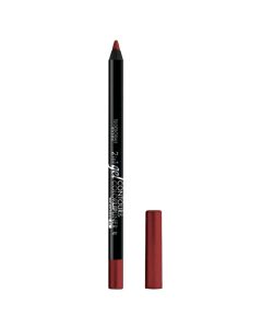 2 in 1 lipliner and lipstick, 07 True Red, Contour & Color Lipliner Gel, Deborah, wood and plastic, 8 g, merlot red, 1 piece
