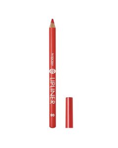 Lipliner, 08 Scarlet, Classic, Deborah, wood and plastic, 8 g, scarlet red, 1 piece