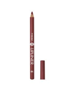 Lipliner, 10 Brick, Classic, Deborah, wood and plastic, 8 g, brown, 1 piece