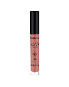 Liquid lipstick, 01 Antique Rose, Fluid Velvet Matte, Deborah, plastic, 4.5 ml, peach, 1 piece