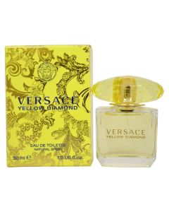 Eau de toilette (EDT) for women, Yellow Diamond, Versace, glass, 30 ml, yellow and gold, 1 piece
