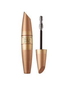 Volumizing and lengthening eyelashes mascara, 001 Black, Rise and Shine, Lift&Volume, Max Factor, plastic, 13 ml, gold, 1 piece