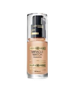 Liquid makeup foundation spray, 50 Natural, Miracle Match, Max Factor, plastic and glass, 30 ml, beige, 1 piece