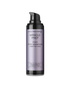 Pore minimising and mattifying makeup primer, Miracle Prep, Max Factor, plastic, 30 ml, purple and black, 1 piece
