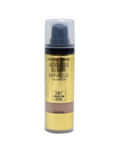 2 in 1 liquid makeup foundation spray and regenerating serum, 75 Golden, Ageless Elixir Miracle, Max Factor, plastic, 30 ml, beige, 1 piece