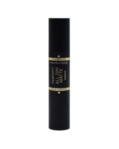2 in 1 makeup foundation and primer, 70 Warm Sand, FaceFinity, All Day Matte Panstik, Max Factor, plastic, 11 g, terracotta, 1 piece