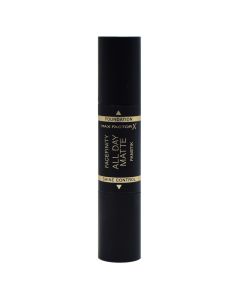 2 in 1 makeup foundation and primer, 45 Warm Almond, FaceFinity, All Day Matte Panstik, Max Factor, plastic, 11 g, terracotta, 1 piece